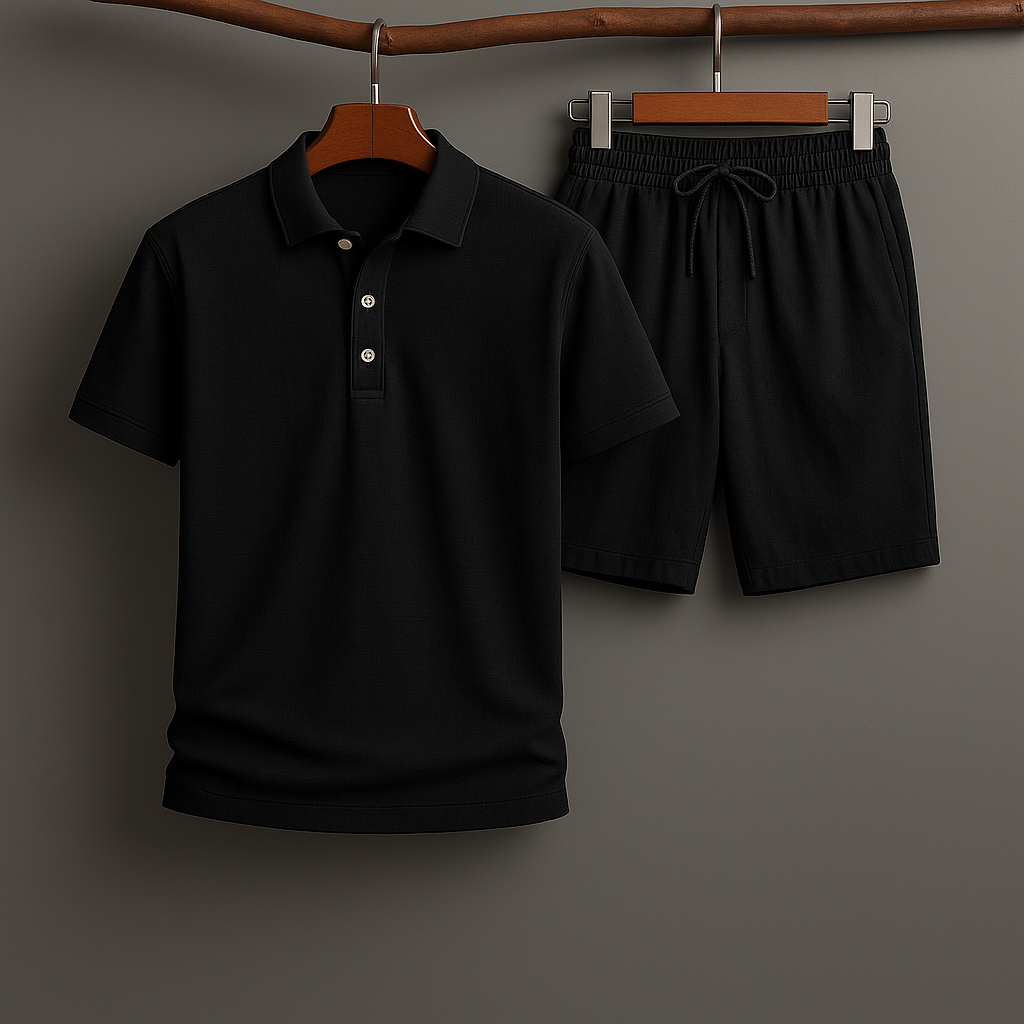 Oslo Linen Polo Set
